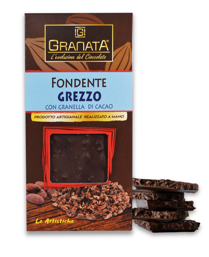 Tavoletta Granata Fondente Grezzo Le Artistiche